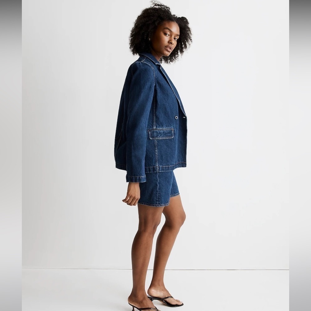 Madewell Denim Blazer in Deardorff Wash